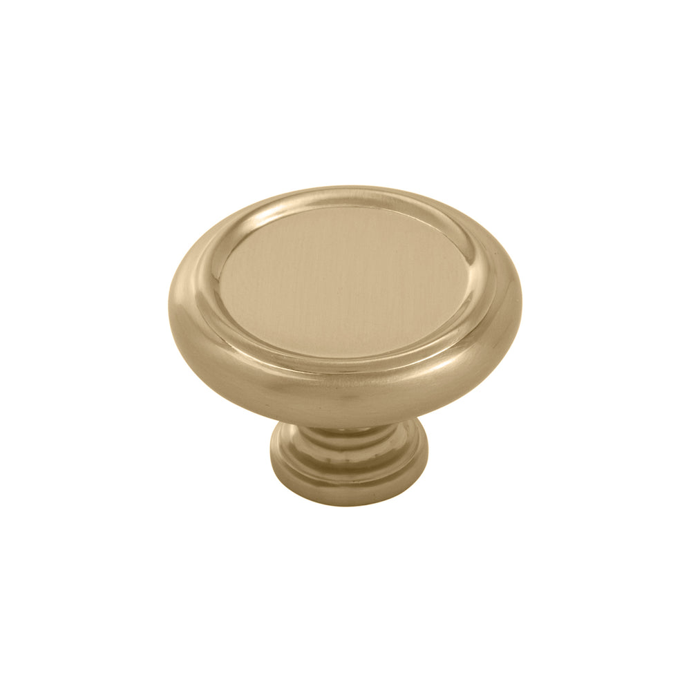 Berkshire Knob 1-1/2 Inch Diameter Champagne Bronze
