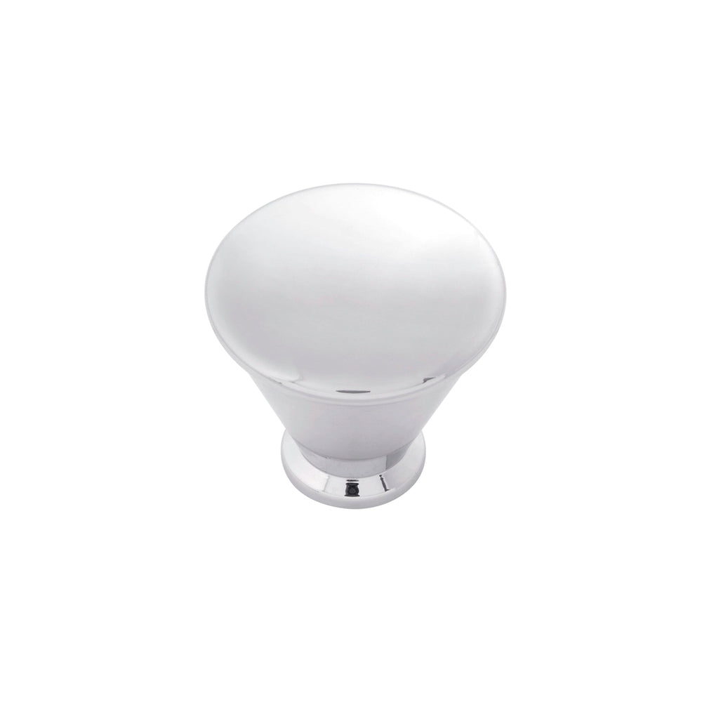 Facette Knob 1-1/4 Inch Diameter Chrome