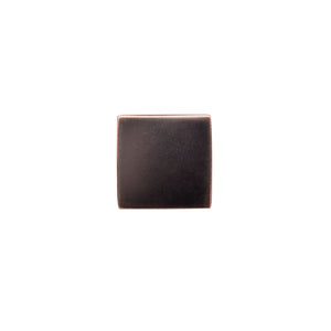Studio Knob 1-1/4 Inch Square Oil-Rubbed Bronze Highlighted