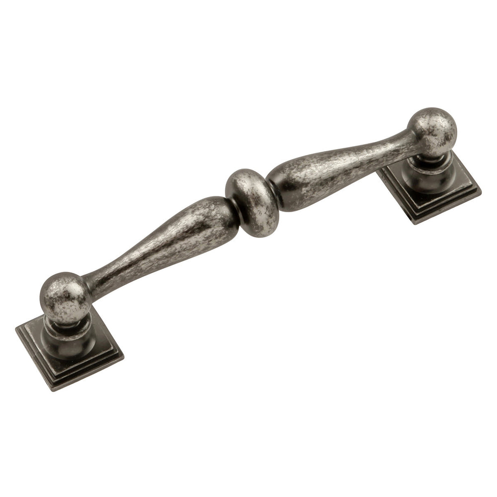 Somerset Pull 3-3/4 Inch (96mm) Center to Center Black Nickel Vibed