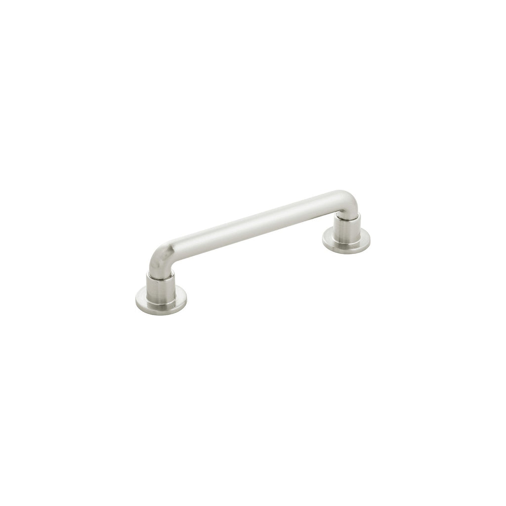 Urbane Pull 5-1/16 Inch (128mm) Center to Center Satin Nickel Finish