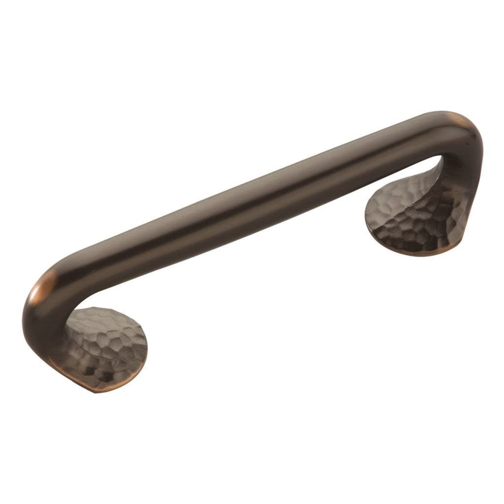 Craftsman Pull 3-3/4 Inch (96mm) Center to Center Oil-Rubbed Bronze Highlighted Finish