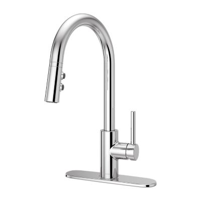 Stellen 1-Handle Pull-Down Kitchen Faucet Polished Chrome