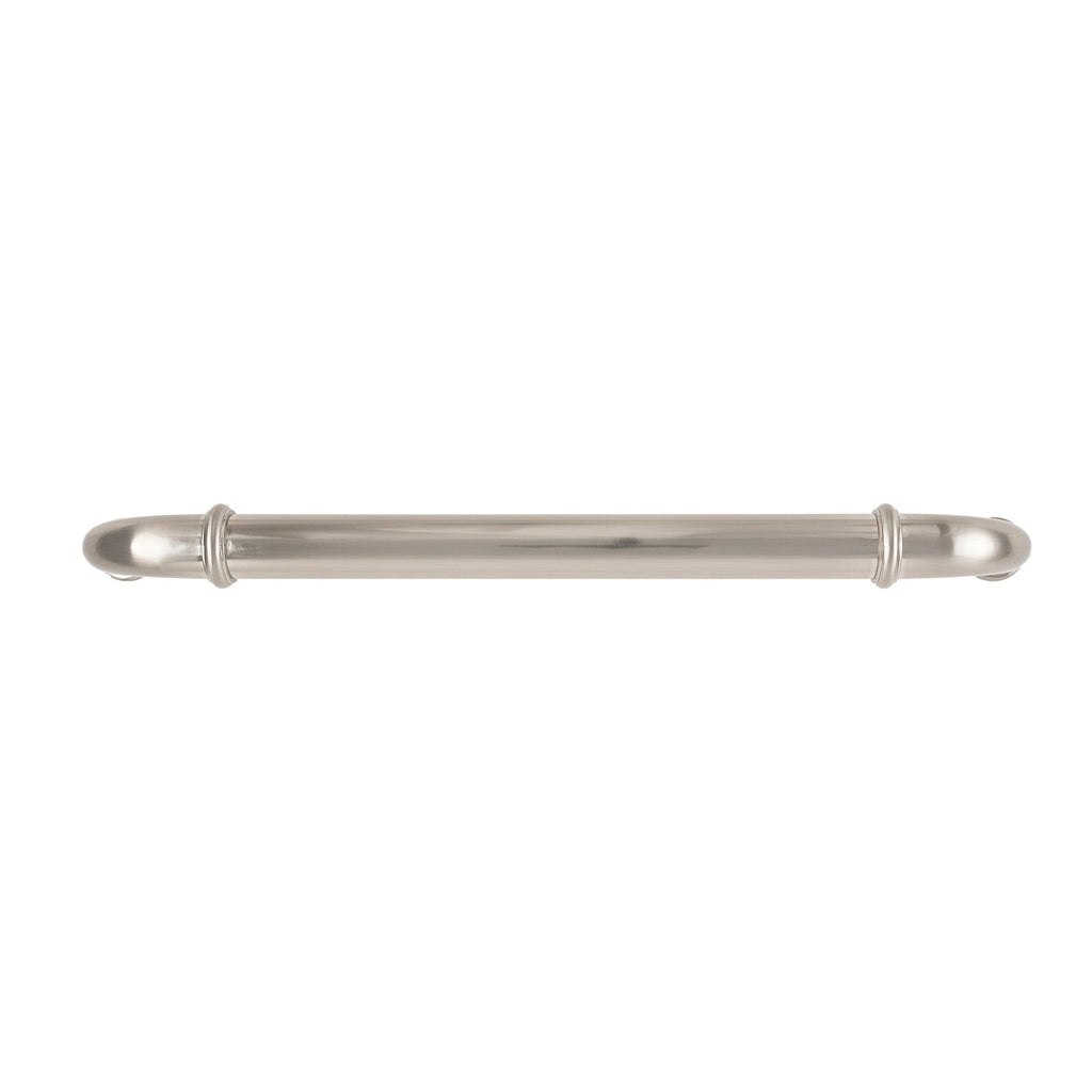 Cottage Appliance Pull 12 Inch Center to Center Satin Nickel Finish