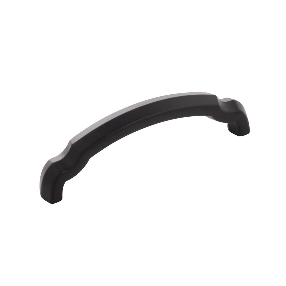 Veranda Pull 3-3/4 Inch (96mm) Center to Center Matte Black