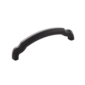 Veranda Pull 3-3/4 Inch (96mm) Center to Center Matte Black