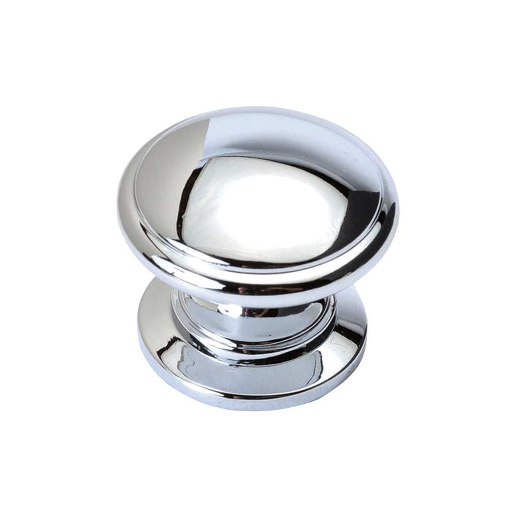 Williamsburg Knob 1-1/4 Inch Diameter Chrome Finish