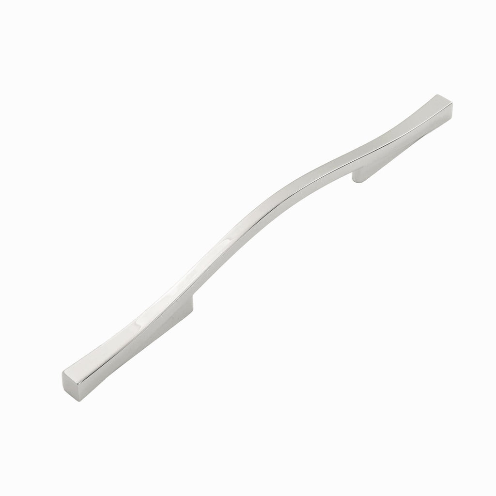 Emerge Pull 5-1/16 Inch (128mm) & 6-5/16 Inch (160mm) Center to Center Polished Nickel Finish