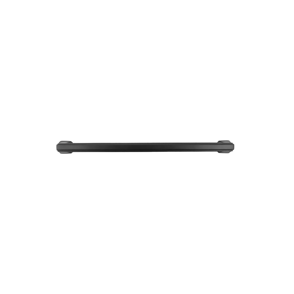 Bridges Pull 8-13/16 Inch (224mm) Center to Center Matte Black Finish