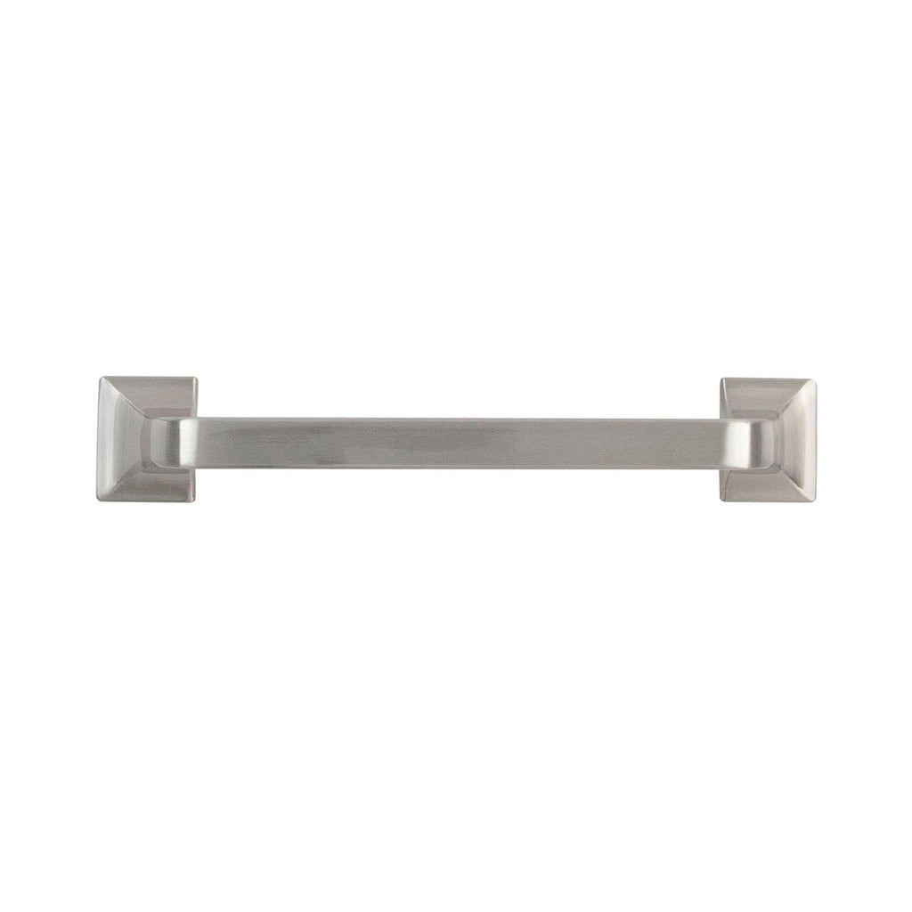Forge Pull 5-1/16 Inch (128mm) Center to Center Satin Nickel Finish