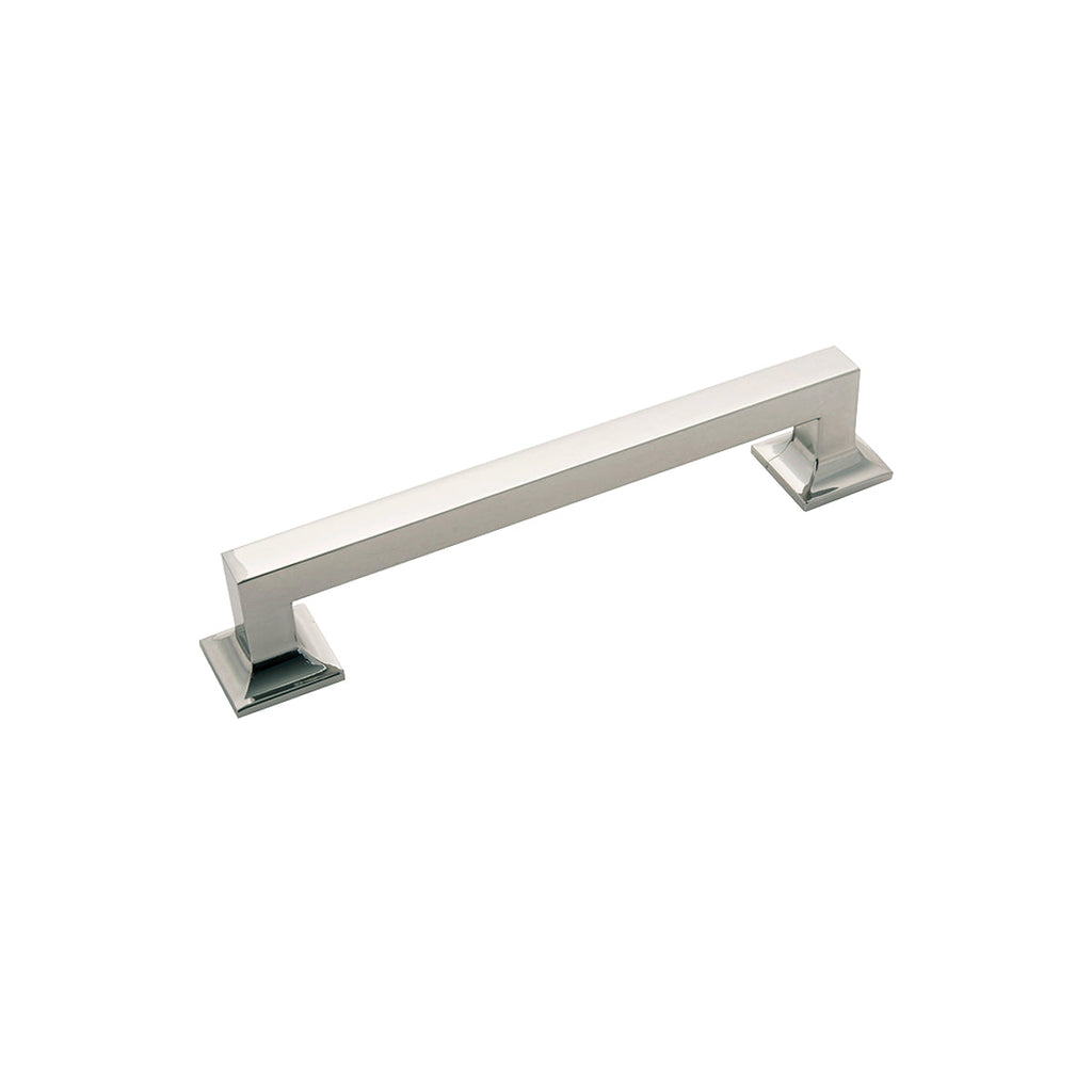 Studio Pull 6-5/16 Inch (160mm) Center to Center Polished Nickel Finish