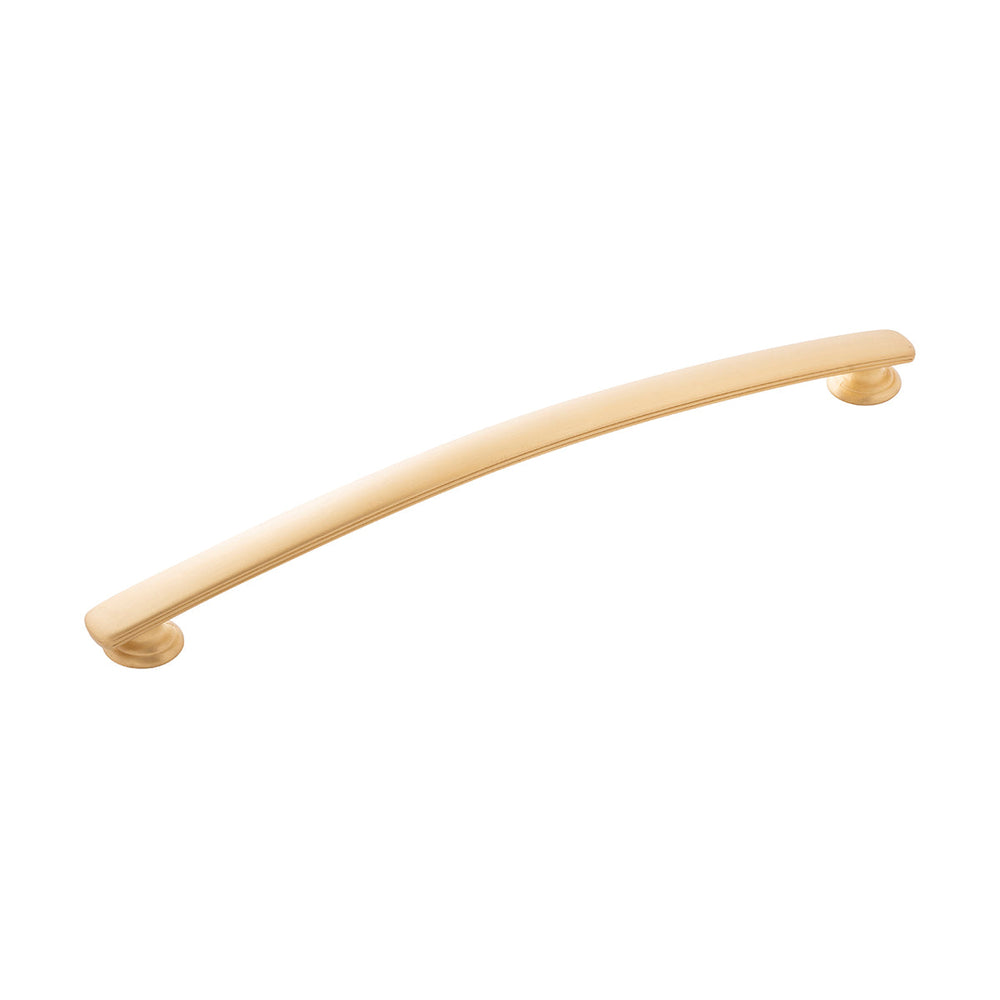 American Diner Pull 8-13/16 Inch (224mm) Center to Center Brushed Golden Brass