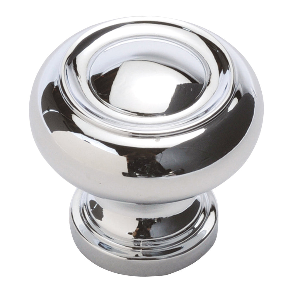 Cottage Knob 1-1/4 Inch Diameter Chrome