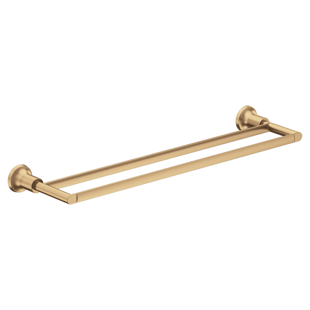 MOEN® Zyla™  Bronzed Gold 24" Double Towel Bar