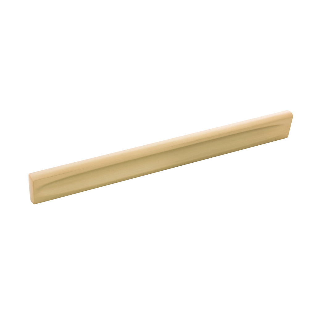 Ingot Pull 8-13/16 Inch (224mm) Center to Center Brushed Golden Brass Finish
