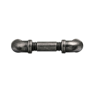 Pipeline Pull 3 Inch Center to Center Black Nickel Vibed