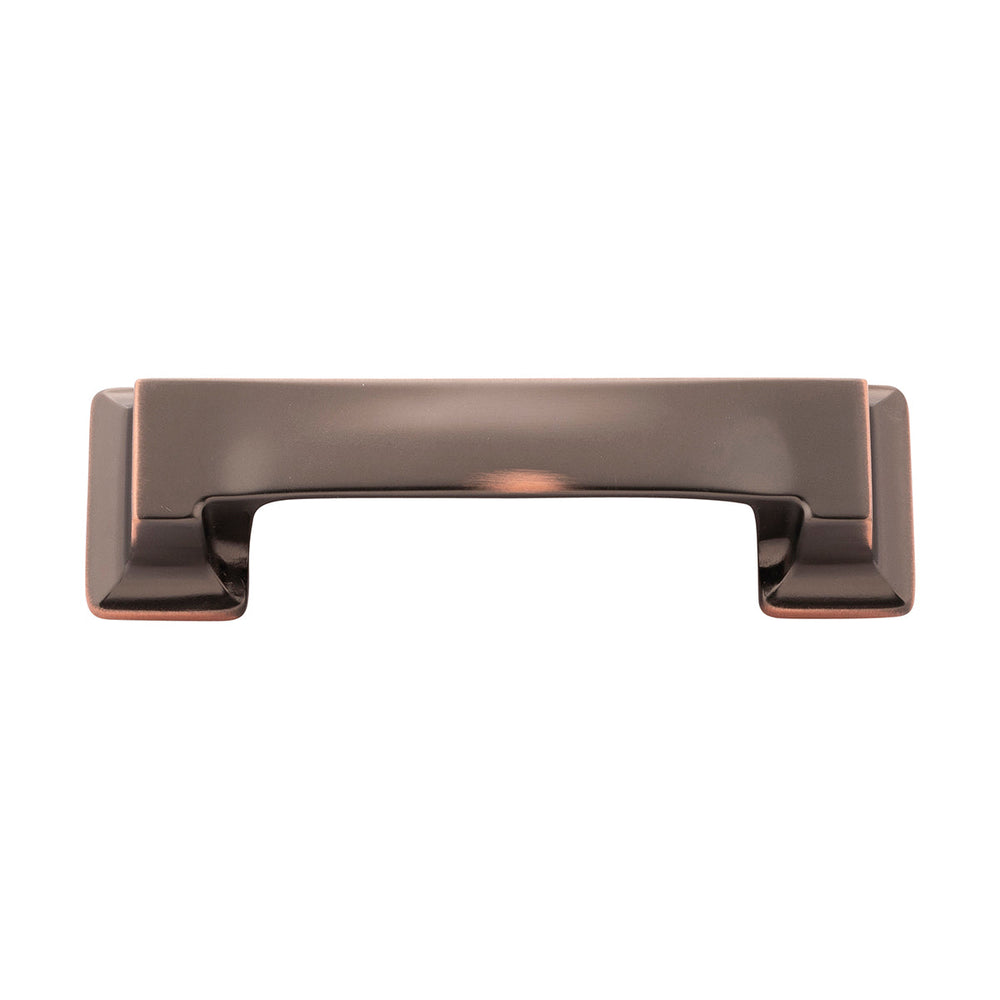 Studio Cup Pull 3 Inch & 3-3/4 Inch (96mm) Center to Center Oil-Rubbed Bronze Highlighted
