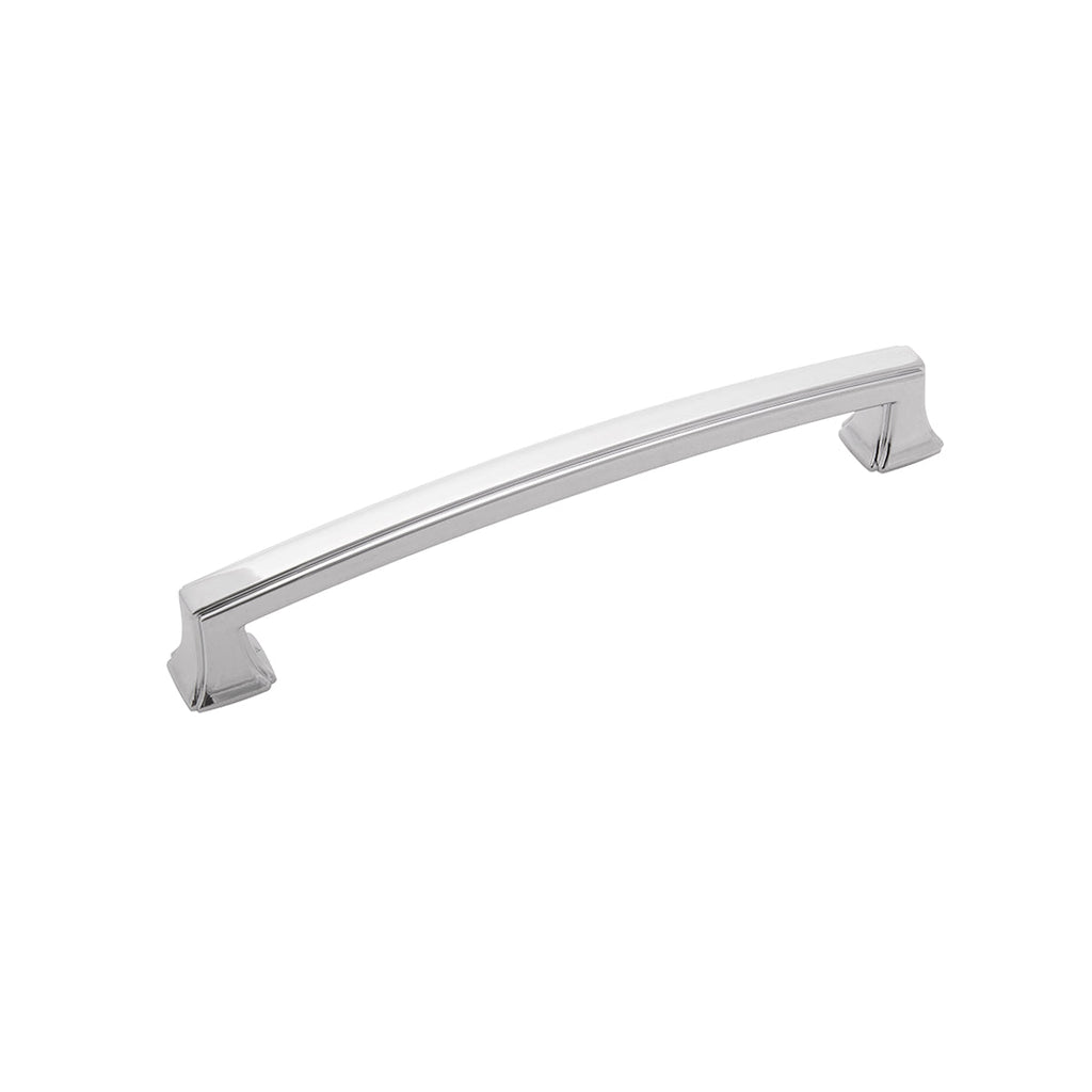 Bridges Pull 6-5/16 Inch (160mm) Center to Center Chrome Finish