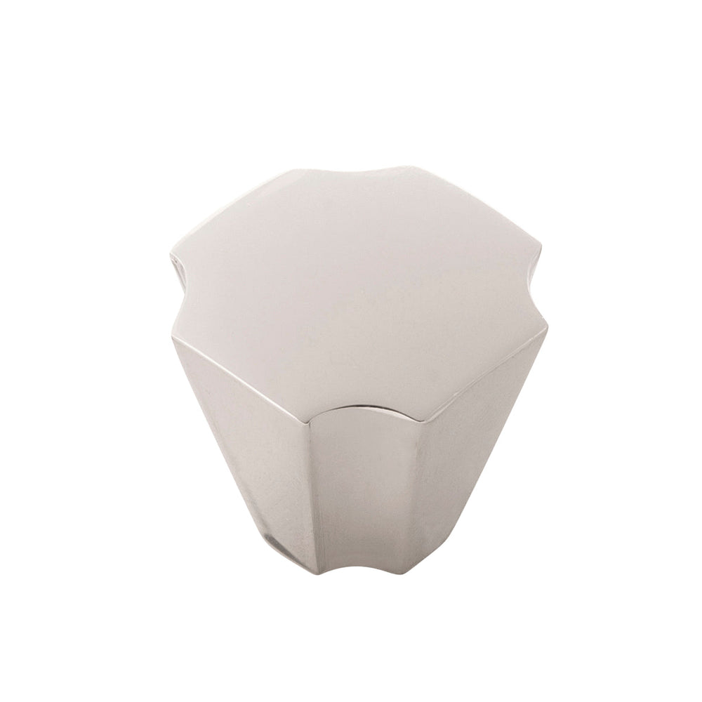 Monarch Knob 1-1/8 Inch x 1-1/8 Inch Polished Nickel