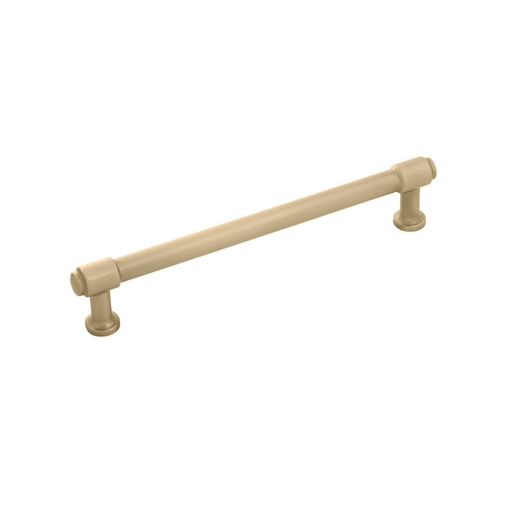 Piper Pull 6-5/16 Inch (160mm) Center to Center Champagne Bronze Finish
