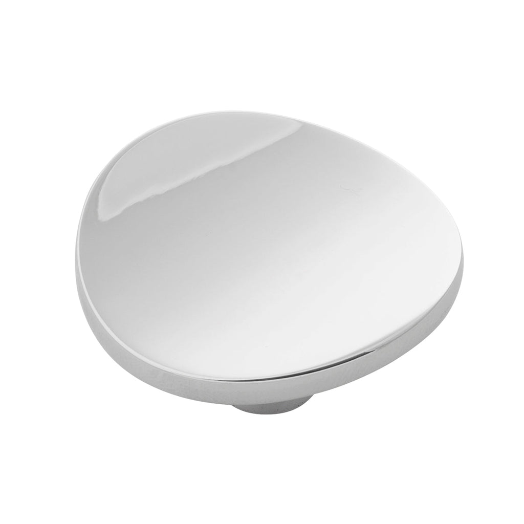 Vale Knob 1-3/4 Inch Diameter Chrome Finish