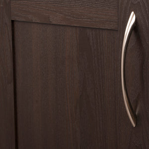 Metropolis Pull 6-5/16 Inch (160mm) Center to Center Satin Nickel
