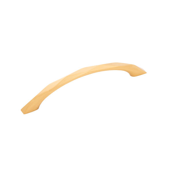 Karat Pull 5-1/16 Inch (128mm) Center to Center Brushed Golden Brass