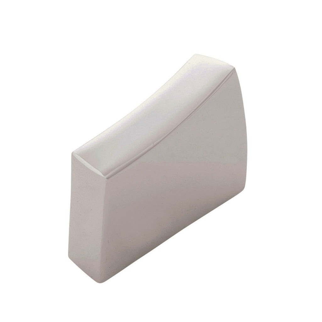 Flex Knob 1-7/16 Inch x 9/16 Inch Satin Nickel Finish