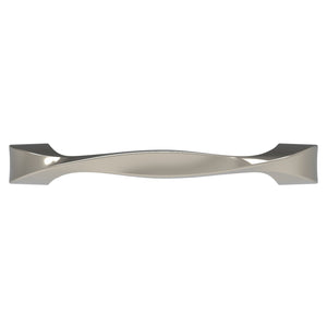 Twist Pull 3-3/4 Inch (96mm) Center to Center Polished Nickel