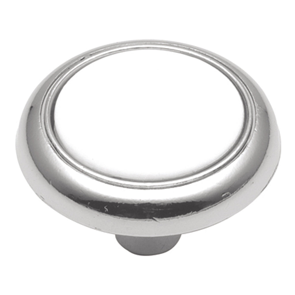 Tranquility Knob 1-1/4 Inch Diameter Chrome Finish