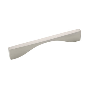 Channel Pull 6-5/16 Inch (160mm) Center to Center Satin Nickel