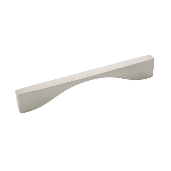 Channel Pull 6-5/16 Inch (160mm) Center to Center Satin Nickel