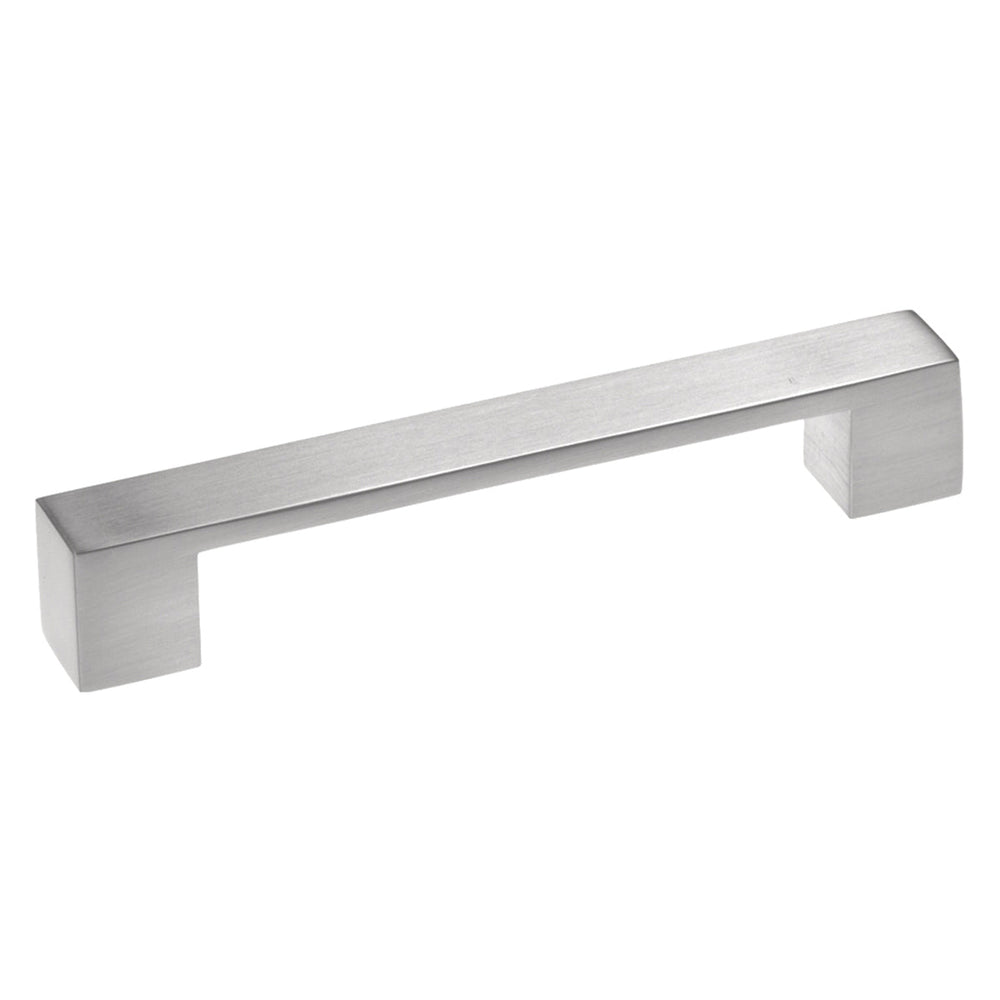 Metropolis Pull 5-1/16 Inch (128mm) Center to Center Satin Nickel