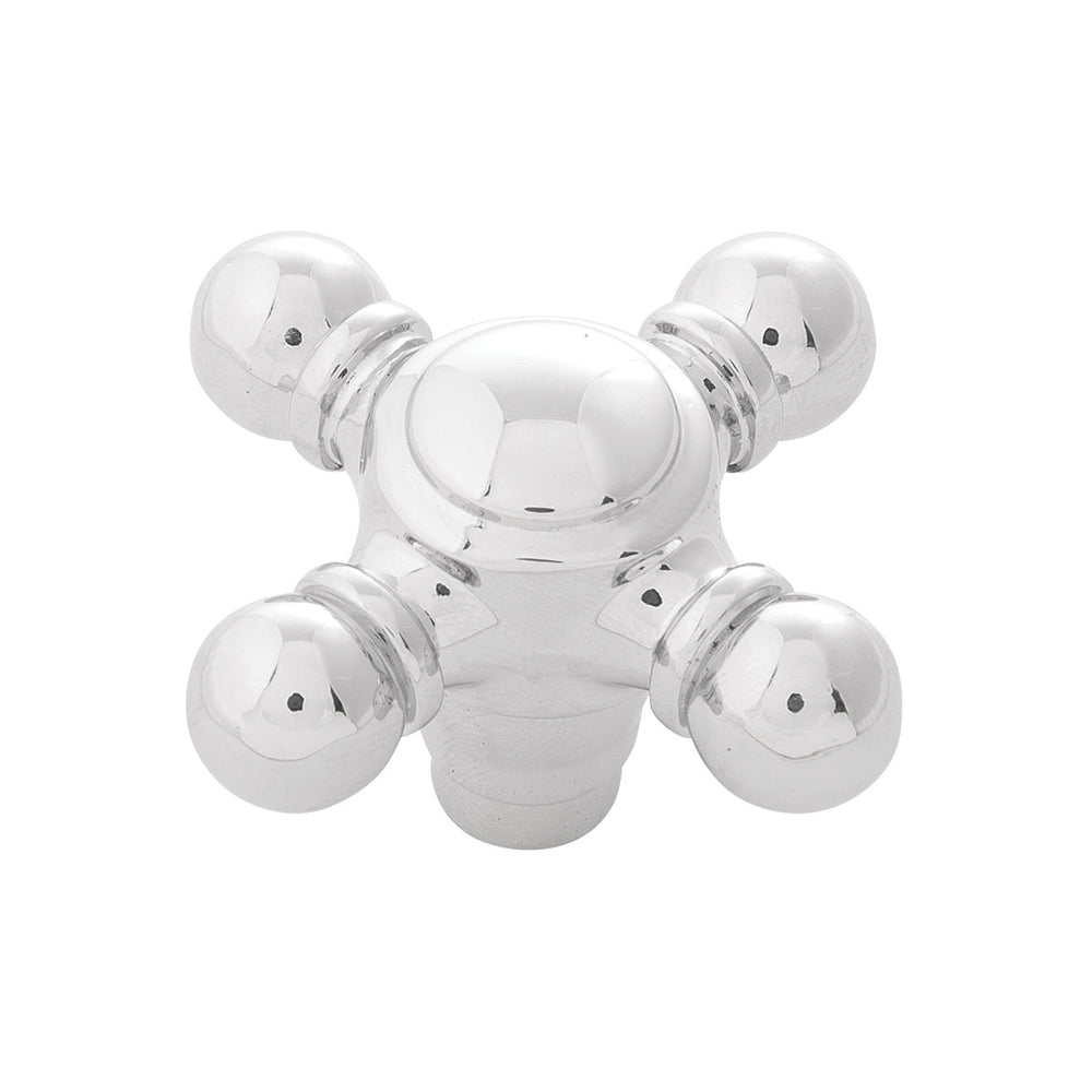 Fuller Knob 2-1/8 Inch x 2-1/8 Inch Chrome