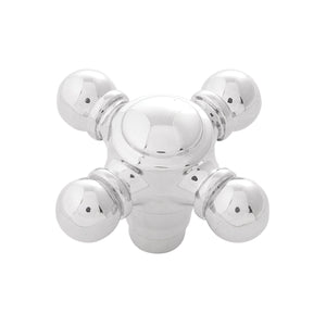 Fuller Knob 2-1/8 Inch x 2-1/8 Inch Chrome