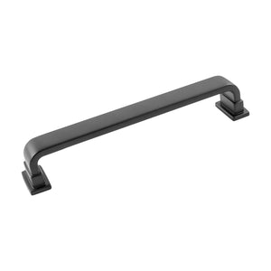 Brighton Pull 6-5/16 Inch (160mm) Center to Center Matte Black