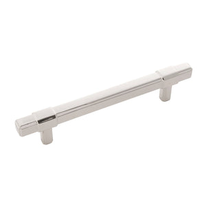 Monroe Pull 5-1/16 Inch (128mm) Center to Center Polished Nickel