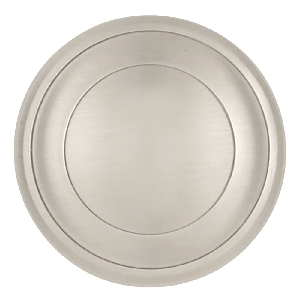 Zephyr Knob 1 Inch Diameter Satin Nickel
