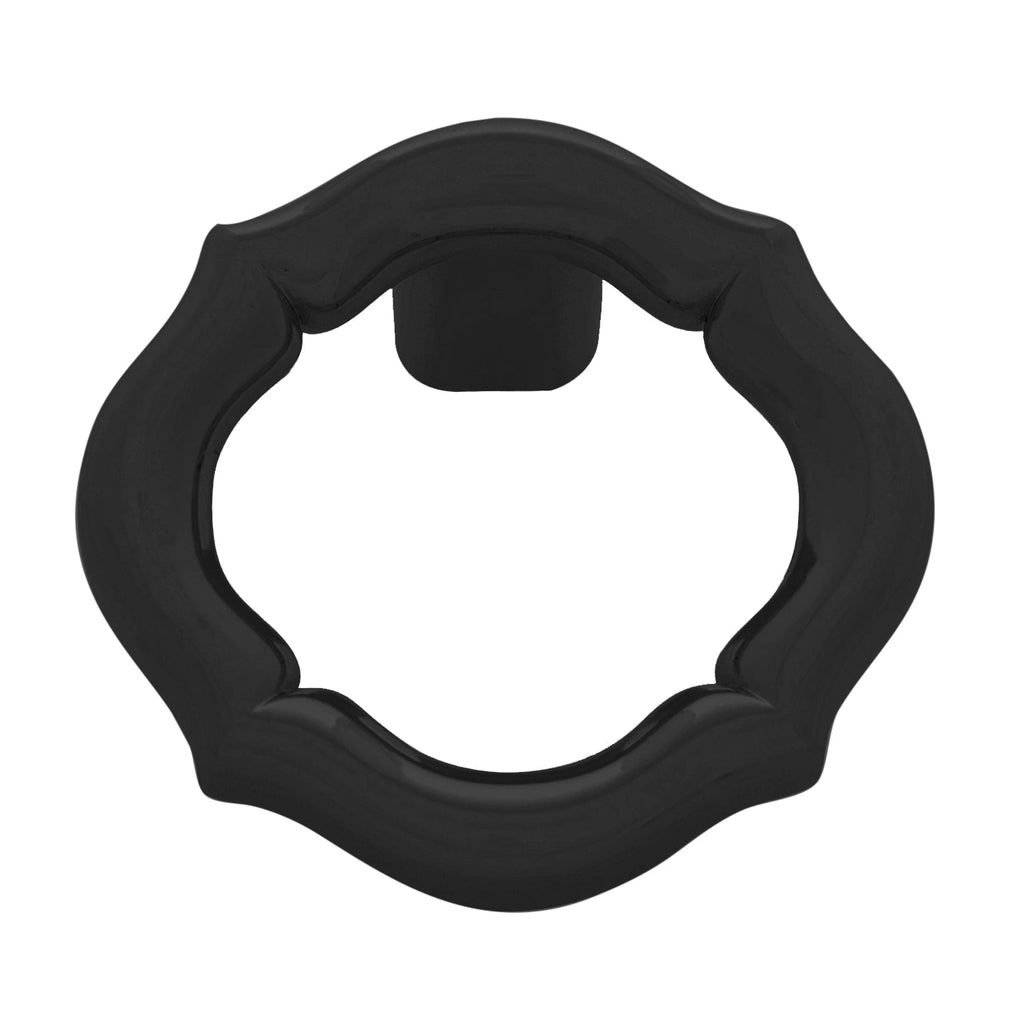 Trellis Pendant Pull 2 Inch Diameter Matte Black Finish