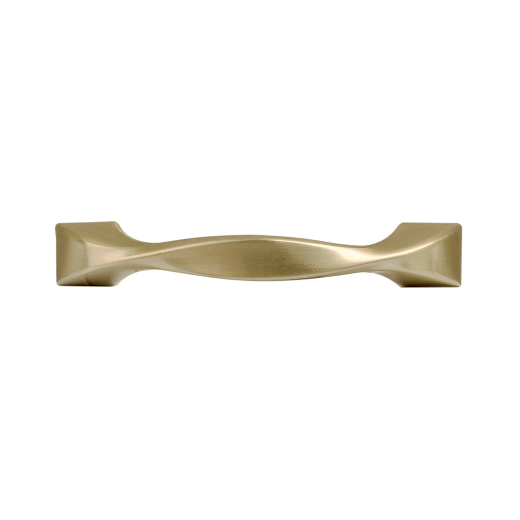 Twist Pull 3 Inch Center to Center Elusive Golden Nickel Finish