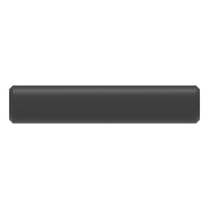 Bar T-Knob 2-3/8 Inch x 1/2 Inch Matte Black