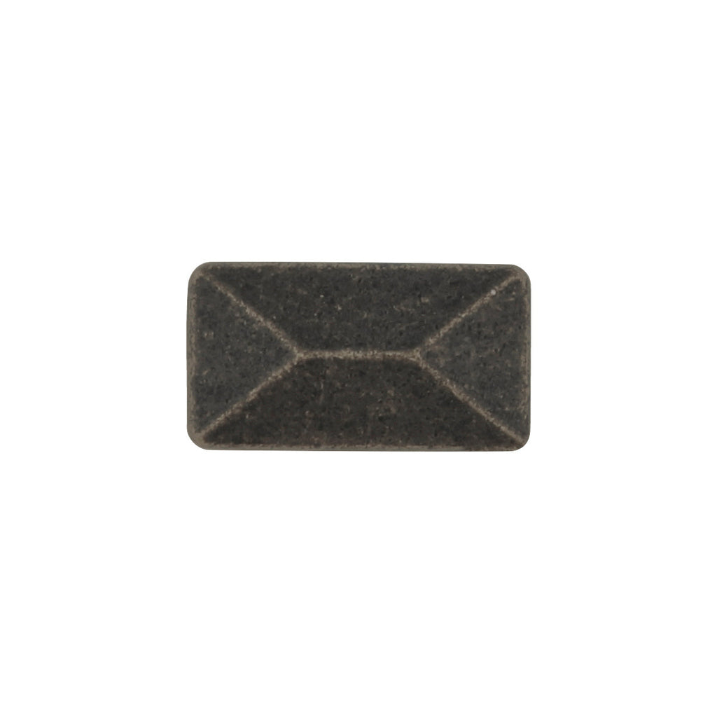 Bungalow Knob 1-1/4 Inch x 11/16 Inch Windover Antique Finish