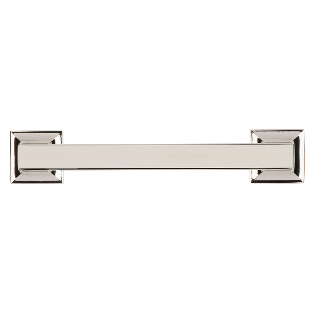Studio Pull 5-1/16 Inch (128mm) Center to Center Polished Nickel