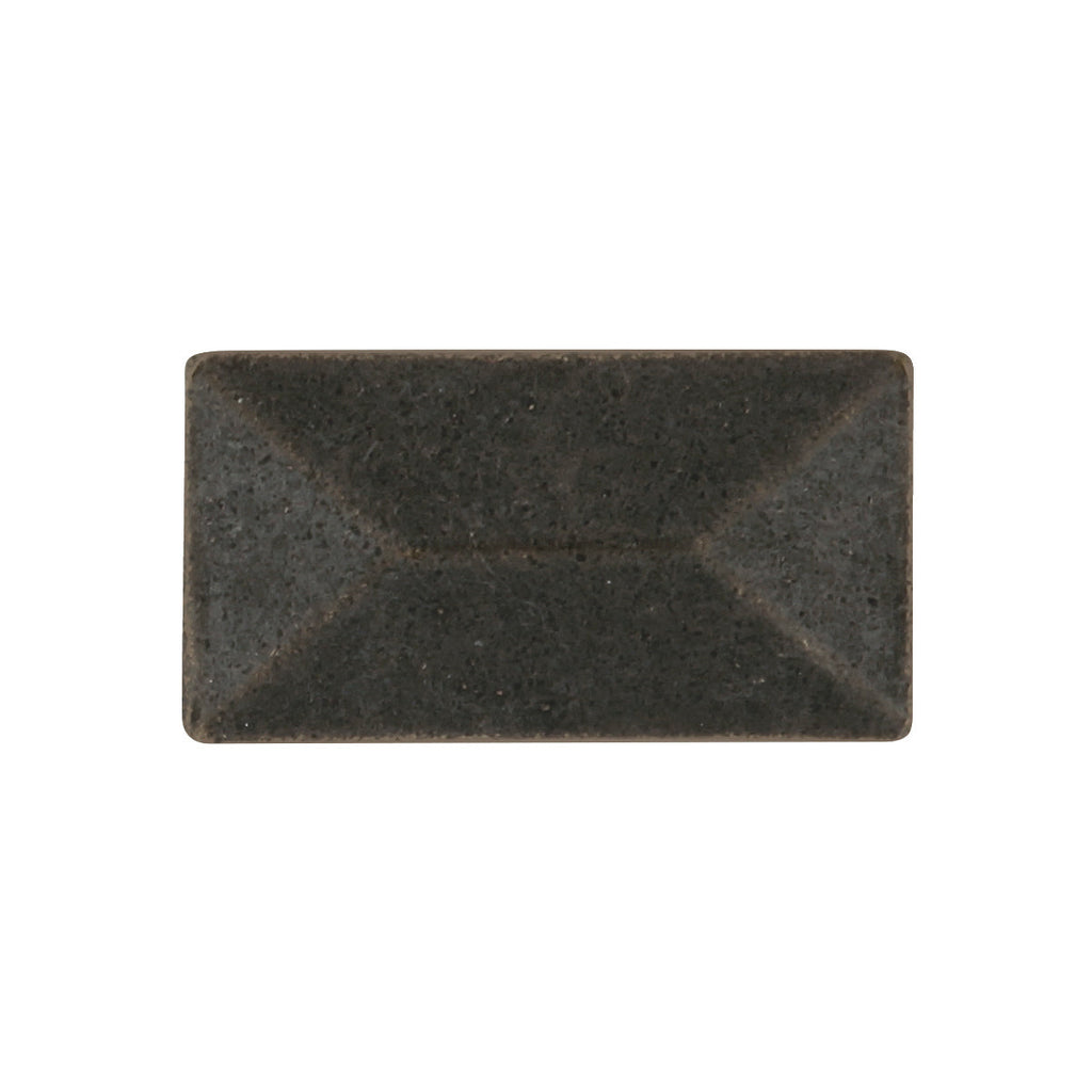 Bungalow Knob 1-3/4 Inch x 15/16 Inch Windover Antique Finish