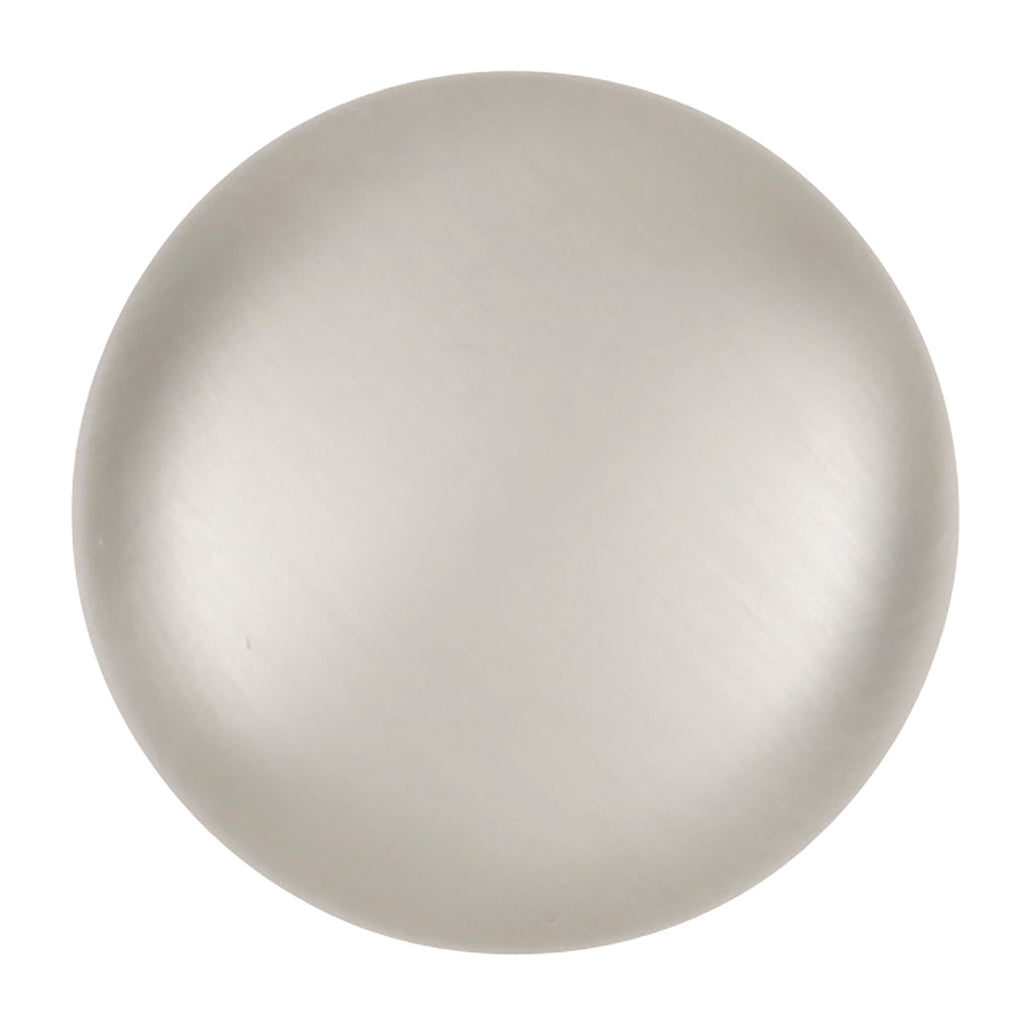 Cottage Knob 1-1/8 Inch Diameter Stainless Steel Finish