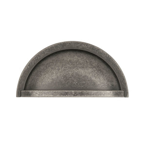 Williamsburg Cup Pull 3 Inch Center to Center Black Nickel Vibed