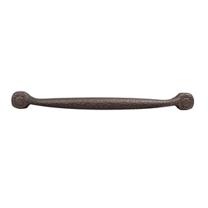 Refined Rustic Pull 7-9/16 Inch (192mm) Center to Center Rustic Iron