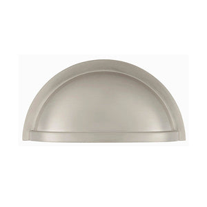 Williamsburg Cup Pull 3 Inch Center to Center Satin Nickel