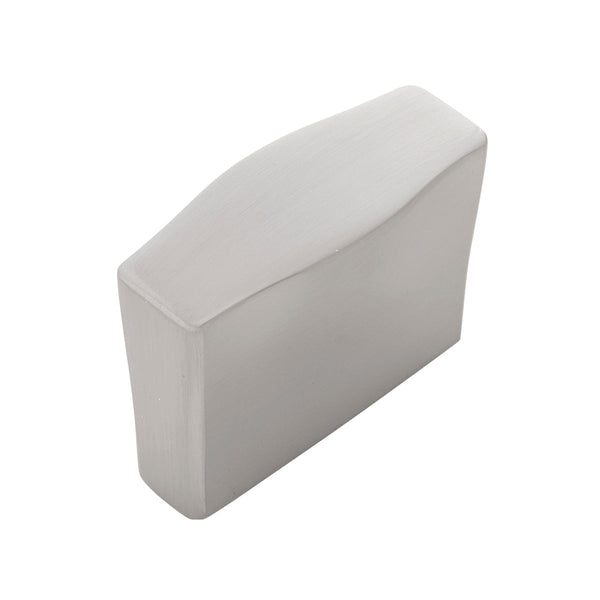 Emerge Pinch Knob 1-1/4 Inch Center to Center Satin Nickel