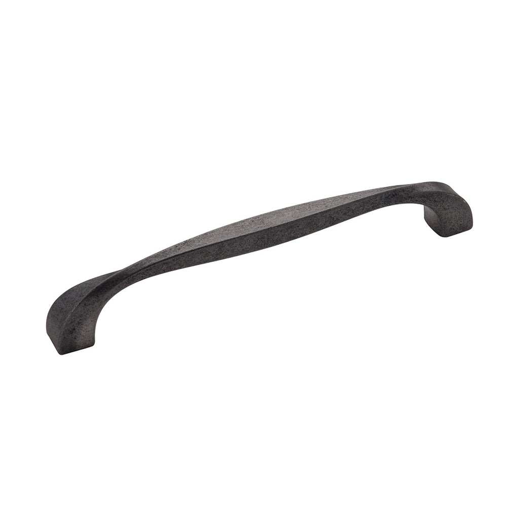 Twist Pull 6-5/16 Inch (160mm) Center to Center Black Iron Finish